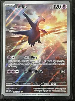 Latios 203/191 IR Pokemon Surging Sparks Illustration Rare Holo NM/M - Image 1