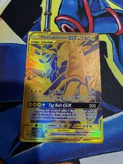Pikachu & Zekrom GX - Pokemon #SM248 Promo Holofoil - NM - Image 1