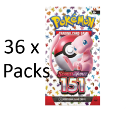 Pokemon Scarlet And Violet 151 -36x Booster Pack Lot- New/ Sealed - Image 1