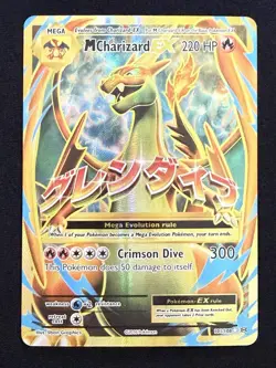Pokemon M Charizard EX Full Art 101/108 XY Evolutions Holo Ultra Rare NM - Image 1