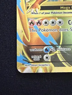 Pokemon M Charizard EX Full Art 101/108 XY Evolutions Holo Ultra Rare NM - Image 5