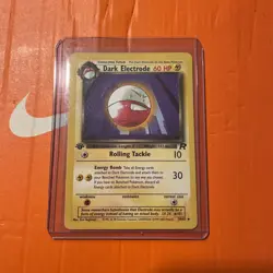 Pokemon TCG Dark Electrode 34/82 Team Rocket First Editionuncommon WOTC vintage - Image 1