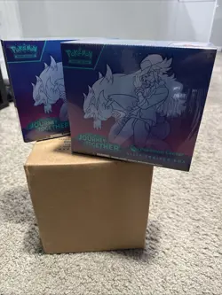 Pokemon Center Exclusive Journey Together Etb + Standard Etb, Bundle of 2!!! - Image 1