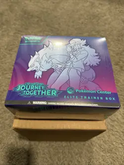 Pokemon Center Exclusive Journey Together Etb + Standard Etb, Bundle of 2!!! - Image 2