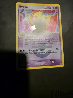 Pokemon TCG Hypno 25/112 and Drowsee 32/112 Reverse Holo FireRed & LeafGreen - Image 2