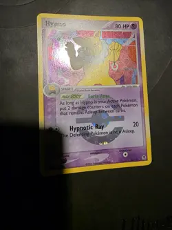 Pokemon TCG Hypno 25/112 and Drowsee 32/112 Reverse Holo FireRed & LeafGreen - Image 3