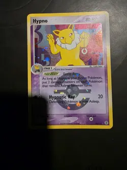 Pokemon TCG Hypno 25/112 and Drowsee 32/112 Reverse Holo FireRed & LeafGreen - Image 4