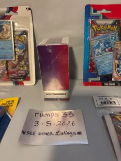 Pokemon TCG Scarlet and Violet Base Set Booster Bundle + Sealed lot large - Image 3