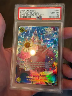 PSA 10 Charlotte Linlin #114 OP06 (SP Alt Art) 2024 One Piece - Image 3