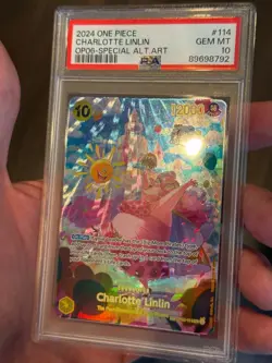 PSA 10 Charlotte Linlin #114 OP06 (SP Alt Art) 2024 One Piece - Image 4
