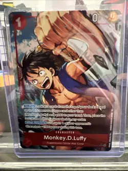 ONE PIECE TCG Monkey D. Luffy (Alt Art) OP14-013 SR The Azure Sea's Seven NM/M - Image 1