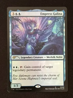 1x MTG Empress Galina (Foil) - Secret Lair Drop Series (SLD) #9998 - Magic - Image 1