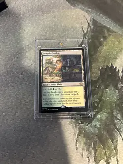 MTG Temple Garden - Lorwyn Eclipsed (ECL) #268 Magic the Gathering - Image 2