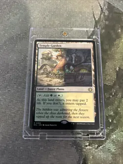 MTG Temple Garden - Lorwyn Eclipsed (ECL) #268 Magic the Gathering - Image 3