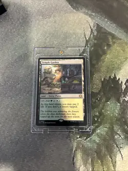 MTG Temple Garden - Lorwyn Eclipsed (ECL) #268 Magic the Gathering - Image 4