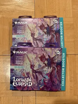 Magic The Gathering MTG Lorwyn Eclipsed Collector Booster Omega - Lot Of 2 NEW - Image 1