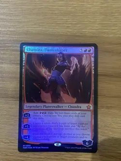 Chandra, Flameshaper: MTG Foundations Foil [NM] - Image 1