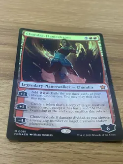 Chandra, Flameshaper: MTG Foundations Foil [NM] - Image 2