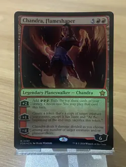 Chandra, Flameshaper: MTG Foundations Foil [NM] - Image 3