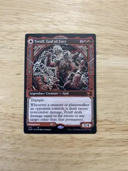 Toralf, God of Fury - Toralf's Hammer Showcase Kaldheim Magic The Gathering MTG - Image 1