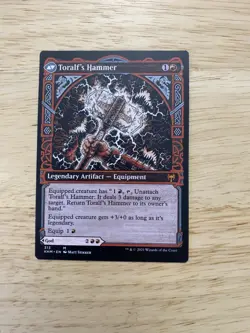 Toralf, God of Fury - Toralf's Hammer Showcase Kaldheim Magic The Gathering MTG - Image 2