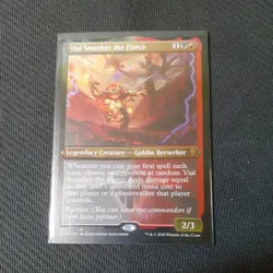MTG - Vial Smasher the Fierce Etched Foil - Commander Legends - Free Postage - Image 1