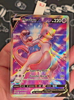 Mewtwo V SWSH229 SWSH: Sword & Shield Pokemon Go Promo Card - Full Art Holo - NM - Image 1