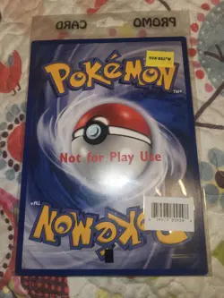 SEALED Articuno, Moltres, Zapdos Jumbo Warner Bros. Promo Pokemon Card - Image 4