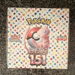Pokemon Scarlet & Violet 151 Booster Box Japanese Sealed 2023 Mew - Image 1