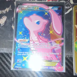 Pokemon TCG XY Mew EX & Mewtwo EX Holo Lot - 2 Cards, Basic, EX, English - Image 2