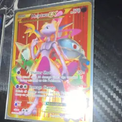 Pokemon TCG XY Mew EX & Mewtwo EX Holo Lot - 2 Cards, Basic, EX, English - Image 4