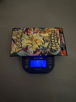 ⭐3 X VERY HEAVY 22.8g+ ⭐Pokemon TCG Ascended Heroes Sealed Booster Packs - Image 4