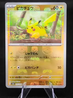 Pikachu Master Ball 025/165 SV2a Foil C 151 LP Japanese Pokemon Card Game 2023 - Image 1