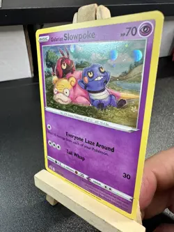 Galarian Slowpoke SWSH126 Pokemon Black Star Promo *HD FART SWIRL * - Image 3
