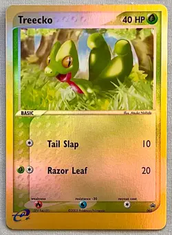 Pokemon Treecko #003 Reverse Holo - 2003 Black Star Promo - NM or Better Cond. - Image 1