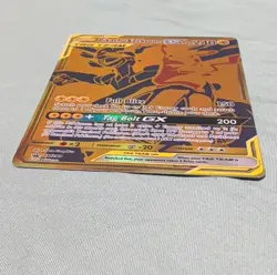 Pikachu & Zekrom GX SM248 TAG TEAM Promo Full Art Holo Pokemon Lightning 240 HP - Image 2