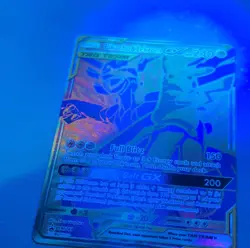 Pikachu & Zekrom GX SM248 TAG TEAM Promo Full Art Holo Pokemon Lightning 240 HP - Image 4