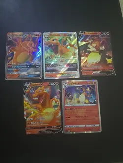 Pokemon CHARIZARD LOT OF 5 TAKE A LOOK Mint Pack Fresh GX, VSTAR V - Image 1