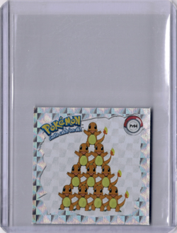Vintage 1999 Artbox Pokemon Sticker #PR04 Charmander Series 1 Prism Holo - Image 1