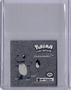 Vintage 1999 Artbox Pokemon Sticker #PR04 Charmander Series 1 Prism Holo - Image 2