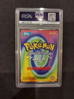 PSA 7 Charizard Foil Topps Pokemon Movie Edition - Image 2