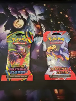Pokemon Sleeved Booster Packs (12) "Destined,Mega,Phantasmal and more" - Image 2