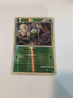 Bellsprout 57/102 Triumphant Reverse Holo Pokemon TCG LP - Image 1