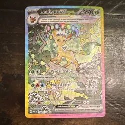 Pokemon Leafeon ex Special Illustration Rare Full Art Prismatic Evolutions HP 2… - Image 1