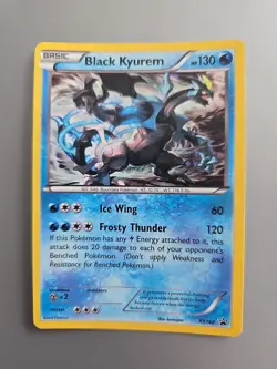 Black Kyurem XY160 LP Pokemon Black Star Promo Holo - Image 1