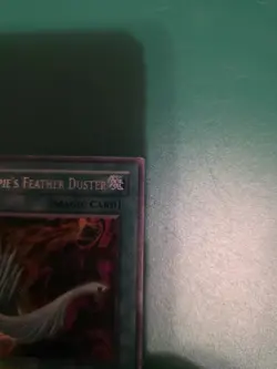 Harpie's Feather Duster SDD-003 Secret Rare Unlimited Edition Yu-Gi-Oh! Card - Image 4