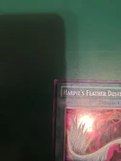 Harpie's Feather Duster SDD-003 Secret Rare Unlimited Edition Yu-Gi-Oh! Card - Image 5