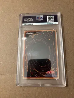 2002 Yu-Gi-Oh! Japanese Toon Table of Contents PE37 Structure Deck Pegasus PSA 8 - Image 4