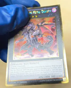 LP Red-Eyes Flare Metal Dragon PGL3-EN078 Premium Gold: Infinite Gold 1st Ed - Image 5
