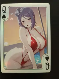 Waifu Card Beautiful Delicate Moan - QP - Konan Naruto - Image 1